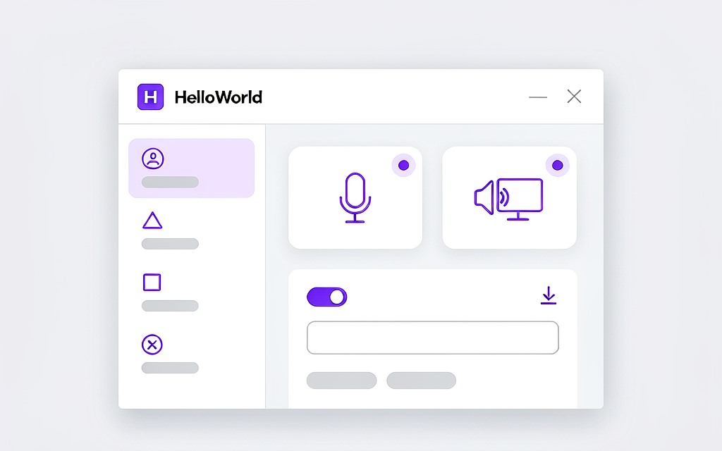HelloWorld实时字幕设置与字幕导出